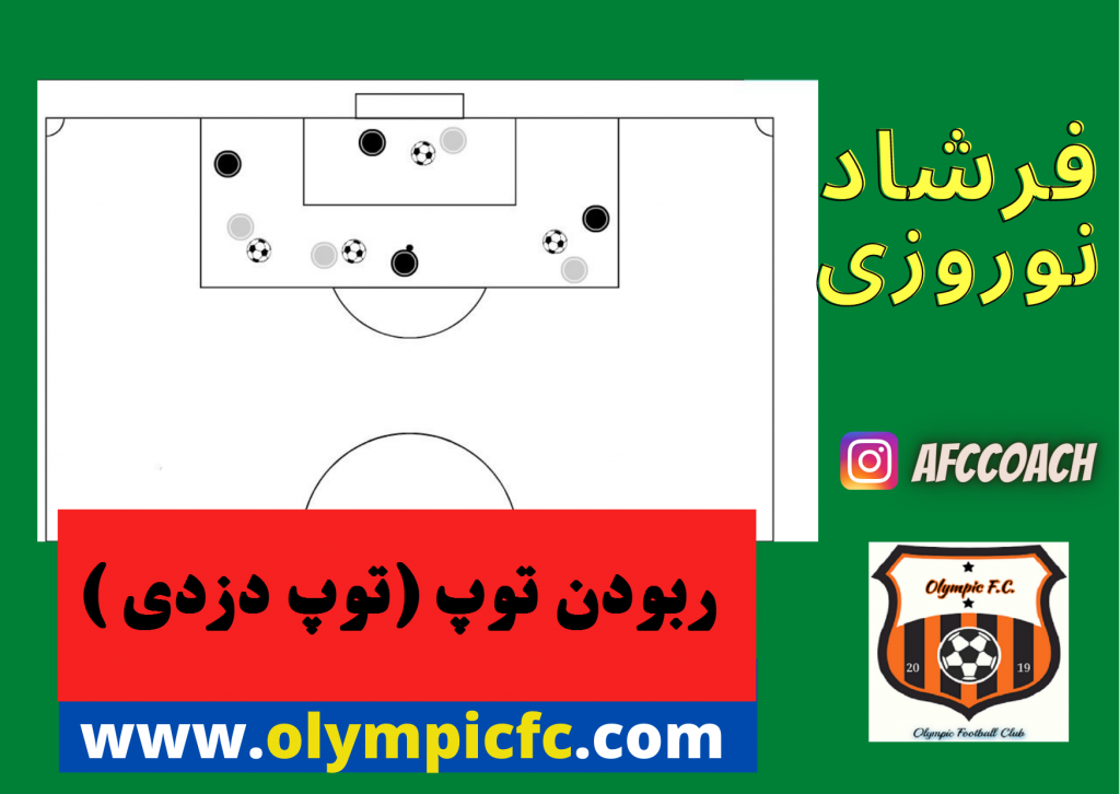 ربودن توپ ( توپ دزدی )|حمایت و پوشش مجدد در فوتبال دفاعی|شیراز معالی آباد|باشگاه فوتبال المپیک